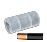 Invertitore Di Batteria,Custodia Convertitore Per Batterie - Convertitore AA a C ad Alta Efficienza per Auto, Casa, Interni ed Esterni