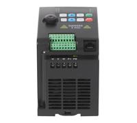 Invertitore di frequenza 1,5 KW monofase a trifase VFD con telecomando e sistema di protezione a 8 velocità, regolatore di frequenza 11 x 8,5 x 14,5 cm, convertitore di frequenza variabile per