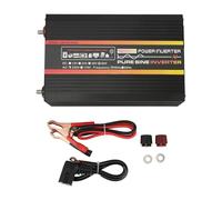 Invertitore di potenza a onda sinusoidale pura da 1500 W in lega di alluminio con display a LED. L'inverter solare fornisce energia pulita e basse interferenze per auto, barche (CC60 V)