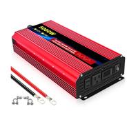 Invertitore di potere, Convertitore di tensione portatile for auto con LED, inverter a onda sinusoidale pura da 12 V a CA 110 V 60 Hz(5000W 12V)