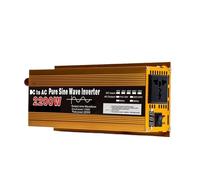 Invertitore di potere, Inverter a onda sinusoidale pura 2200W CC 12V a CA 110 V Convertitore di alimentazione portatile for auto Inverter solare