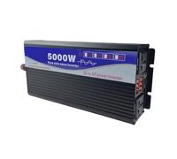 Invertitore di potere, Inverter a onda sinusoidale pura da 3000 W e 5000 W, inverter solari for auto, doppio display digitale(5000W,72V)