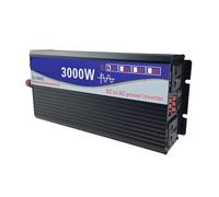 Invertitore di potere, Inverter a onda sinusoidale pura da 3000 W e 5000 W, inverter solari for auto, doppio display digitale(3000W,12V)