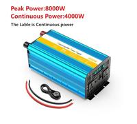 Invertitore di potere, Inverter con caricabatteria Inverter for auto Trasformatore a onda sinusoidale pura Batteria di backup(8000W,24V)