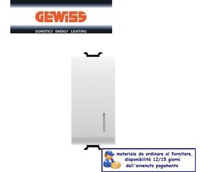 INVERTITORE GW10092 16AX LOCALIZZAZIONE GEWISS CHORUS BIANCO