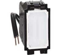 Invertitore Illuminato Blu 1P, 16A, 250Vac Living Now ( Bticino Cod. K4004Lb )