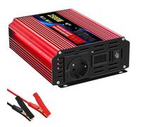 Invertitore Inverter A Onda Sinoidale Pura DC 12V/24V A AC 220V 50hz Inverter Di Potenza Adattatore Convertitore Caricabatterie Presa(12V 2500W)