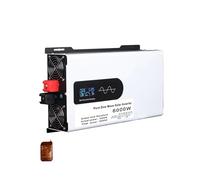 Invertitore Inverter A Onda Sinusoidale Pura 240V 60Hz 5000W 6000W Potenza 60V 72V 96V Convertitore Inverter Solare Auto Off Grid Montaggio A Parete(6000W Remote,60V)