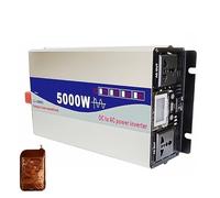 Invertitore Inverter A Onda Sinusoidale Pura 48V 60V 72V 220V-230V 50HZ 4000W 5000W Convertitore Di Potenza Inverter Solari Per Auto Controllo Remoto(48V,5000W B)