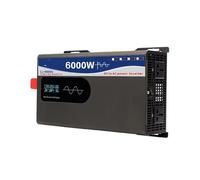 Invertitore Inverter A Onda Sinusoidale Pura 72V 96V 120V 5000W 6000W Convertitore Di Potenza Inverter Solari Per Auto Off-Grid Montaggio A Parete(72V,Peak power 6000W)