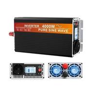 Invertitore Inverter A Onda Sinusoidale Pura Convertitore Potenza Da CC 12V 24V A CA 220V 6000W 5000W 4000W 3000W Per Auto 50 Hz Controllo Remoto(4000W-12V-220V-50HZ)