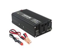 Invertitore Inverter DC12V AC220V 2600W Potenza Picco Invertitore DC/AC Per Auto Presa Universale Con Display LED Luminoso/alimentatore Portatile(2000W)
