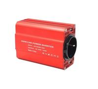 Invertitore Inverter Per Auto 300W 500W DC12V AC220V Convertitore Caricabatterie Portatile Per Esterni Presa Accendisigari UE/universale(Red 300W EU)