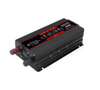 Invertitore Inverter Per Auto AC220V Con Display A LED Convertitore Da Campeggio Esterno Con 4 Porte B Adattatore Di Trasferimento Di Potenza 12V/24V(2000W LCD black,12V)