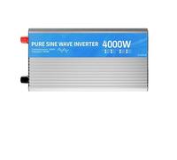 Invertitore Per Camper Auto Uso Domestico Inverter Potenza Per Onda Sinusoidale Pura Convertitore Da 3000 W/6000 W 12 V A 220 V 230 V Doppie Prese CA 2 Display LED(12V,4000W)