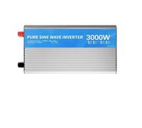 Invertitore Per Camper Auto Uso Domestico Inverter Potenza Per Onda Sinusoidale Pura Convertitore Da 3000 W/6000 W 12 V A 220 V 230 V Doppie Prese CA 2 Display LED(12V,3000W)
