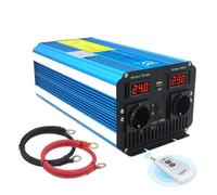 Invertitore Per Inverter A Onda Sinusoidale Pura Controllo Remoto Intelligente Per Esterni Invertitore Potenza 4kW-7kW DC12V/DC24V AC220V 230V(24V,A 7000W)