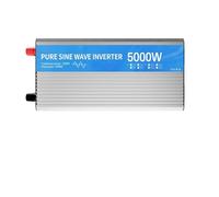 Invertitore Per Uso In Camper E Auto Convertitore A Onda Sinusoidale Pura Da 2000 W/3000 W/4000 W/5000 W/6000 W Prese CA Doppie Da 12 V A 220 V/230 V 2 Display LED(12V,5000W)