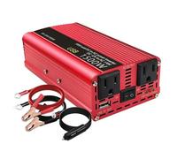 Invertitore Potenza Convertitore Adattatore Di Ricarica USB Doppio Inverter Per Auto 1500W Di Potenza DC 12V A AC 110V/220V 230V Solar Omvormer 12 Naar 220 Volt Europa(12V 110V US)