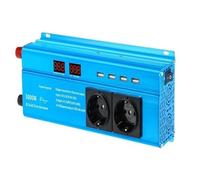 Invertitore Potenza Convertitore Adattatore Inverter Per Auto Onda Sinusoidale Pura 1000 W 1500 W 2200 W 2600 W CC 12 V A CA 220 V Con Doppia USB 3,1 A UE/universale(3000W 50Hz EU)