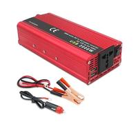 Invertitore Potenza Convertitore Adattatore Ricarica USB Doppio Per Auto Inverter Da 1500 W CC 12 V A CA 230 V Solare Da 12 A 220 Volt Europa(2000W Universal)