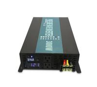 Invertitore Potenza Convertitore Generatore Power Bank Pannello Solare Inverter Onda Sinusoidale Pura 3000W 24V 220V 12V/36/48VDC A 110V/120V/230V/240V CA Inverter(220V-230V,USA,36V)