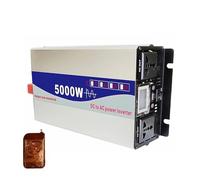 Invertitore Potenza Inverter A Onda Sinusoidale Pura 4000W 5000W Potenza 12V 24V 48V 60V 72V Convertitore 110V E 220V Solari Per Controllo Remoto Inverter(24V,240V(60Hz) Uni,5KW Rem)