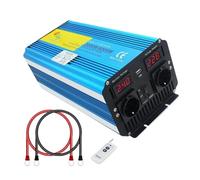 Invertitore Potenza Inverter A Onda Sinusoidale Pura 4kW-7kW DC12V/DC24V AC220V 230V Invertitore Di Potenza Intelligente Per Casa/esterno Con Controllo Remoto Inverter(DC12V,6000W peak)