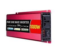 Invertitore Potenza Inverter Portatile A Onda Sinusoidale Pura 1000 W A 5000 W Convertitore Energia Solare Per Auto 12 V A 220 V CC-CA Ad Alta Frequenza Inverter(12V Uni,220V 50HZ,1000W)