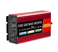 Invertitore Potenza Inverter Portatile A Onda Sinusoidale Pura 1000 W A 5000 W Convertitore Energia Solare Per Auto 12 V A 220 V CC-CA Ad Alta Frequenza Inverter(12V Uni,220V 50HZ,4000W)
