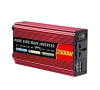 Invertitore Potenza Inverter Portatile A Onda Sinusoidale Pura 1000 W A 5000 W Convertitore Energia Solare Per Auto 12 V A 220 V CC-CA Ad Alta Frequenza Inverter(12V Uni,220V 50HZ,2500W)