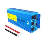 Invertitore Potenza Inverter Potenza Da 6000 W Ingresso Onda Sinusoidale Pura CA 100V 110V Convertitore Potenza CC 12V/24V 60Hz Campeggio All'aperto/sistema Fuori Rete(5000W peak,DC12V,AC110V-120V)