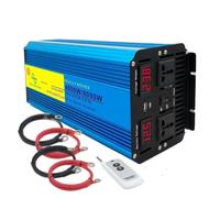 Invertitore Potenza Invertitore Per Auto Energia Solare 60 Hz Onda Sinusoidale Pura DC 12 V/24 V A CA 220 V 5 KW 6 KW 8 KW Trasformatore Convertitore Con Display A LED(6000W 12V220V 50Hz)