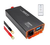 Invertitore Potenza Portatile Per Auto 2000 W Convertitore Tensione Alimentazione Inverter A Onda Sinusoidale Pura Da 12 V CC A 72 V CC A 220 V CA(DC48V to AC220V 50Hz)