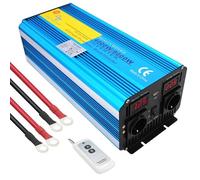 Invertitore Trasformatore Tensione LED Da 4000 W/8000 W Presa Universale UE/USA Invertitore Da DC12 V/24 V A AC 220 V 110 V 127 V(12V-110V US)