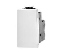 Invertitore unipolare (16A-250V) serie Joy 504B T3 bianco compatibile con matix