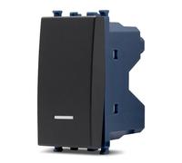 INVERTITORE UNIPOLARE CON SPIA SUN COMPATIBILE VIMAR ARKE' NERA SUN-N-MAPSUN-F964NE MAPAM