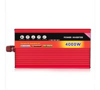 Invertitori di corrente per veicoli Convertitore Potenza Per Auto Portatile 4000W DC12V/24V A 220V AC Portatile Per Accessori Auto Per Rimorchio Per Camion SUV RV(4000W 12V)