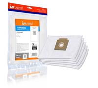 Invest - 5 Sacchetti per aspirapolvere compatibili con Kärcher: 6.904-333.0, 6.904-084.0 T 10/1, T 7/1, T 9/1 Bp, T 12/1, T12/1 Adv, T 12/1 eco!efficiency - sacchetti di ricambio, sacchetti filtro