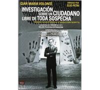 Investigación Sobre Un Ciudadano Libre De Toda Sospecha (Import Dvd) (2010) Gi