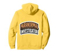 Investigatore paranormale Fantasma Spaventoso Cacciatore Felpa con Cappuccio