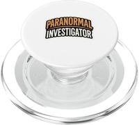 Investigatore paranormale fantasma spaventoso cacciatore PopSockets PopGrip per MagSafe