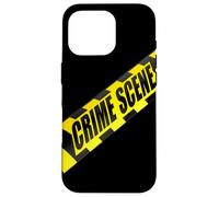 Investigatore scientifico della polizia del nastro forense della scena del crimine Custodia per iPhone 16 Pro
