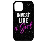 Investire come una ragazza Trading Investire Forex Woman Trader Custodia per iPhone 12/12 Pro