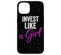 Investire come una ragazza Trading Investire Forex Woman Trader Custodia per iPhone 13
