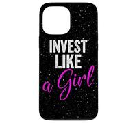 Investire come una ragazza Trading Investire Forex Woman Trader Custodia per iPhone 13 Pro Max
