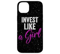 Investire come una ragazza Trading Investire Forex Woman Trader Custodia per iPhone 14 Plus