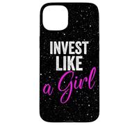 Investire come una ragazza Trading Investire Forex Woman Trader Custodia per iPhone 15 Plus