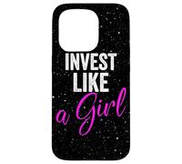 Investire come una ragazza Trading Investire Forex Woman Trader Custodia per iPhone 15 Pro
