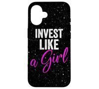Investire come una ragazza Trading Investire Forex Woman Trader Custodia per iPhone 16